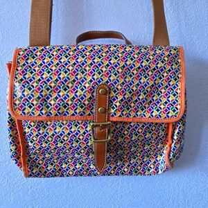 FOSSIL Multi-Color Crossbody Geometric Purse